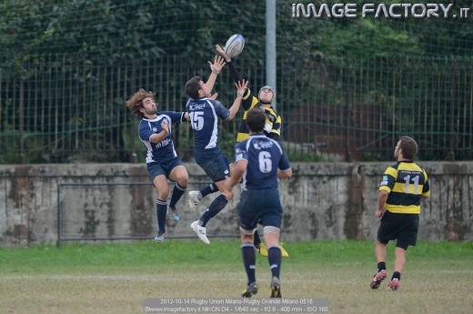 2012-10-14 Rugby Union Milano-Rugby Grande Milano 0516